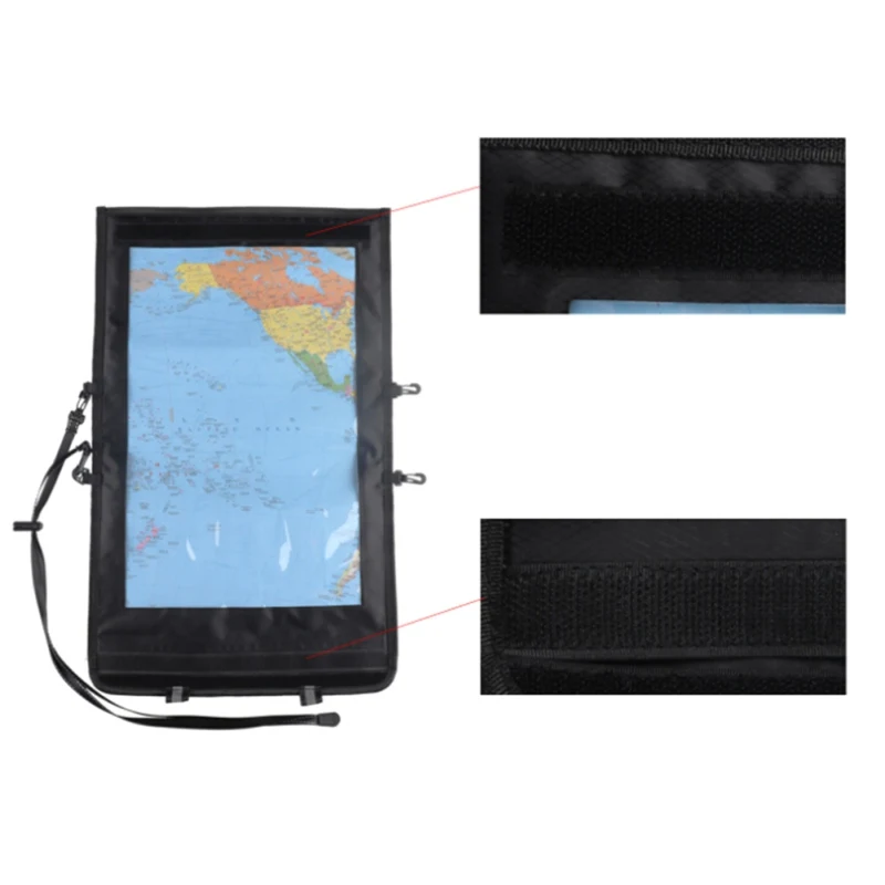 

Map Cover Portable Dry Lightweight Pouch Transparent Case Storage Bag Outdoor Waterproof Multifunction Clear PVC Camping Holder