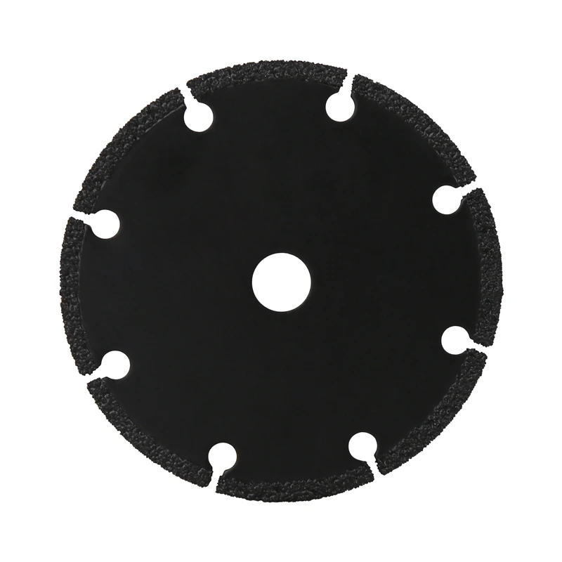 Vearter 76mmX10mm Vacuum Brazed Diamond Cutting Disc 3''X2/5'' Wheel Saw Blade For Metal Rebar Cast Iron and Stainless Steel