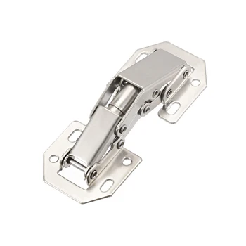 

uxcell 2pcs Cold Rolled Steel Concealed Cabinet 90 Degree Open Door Hinges, 77mm Length