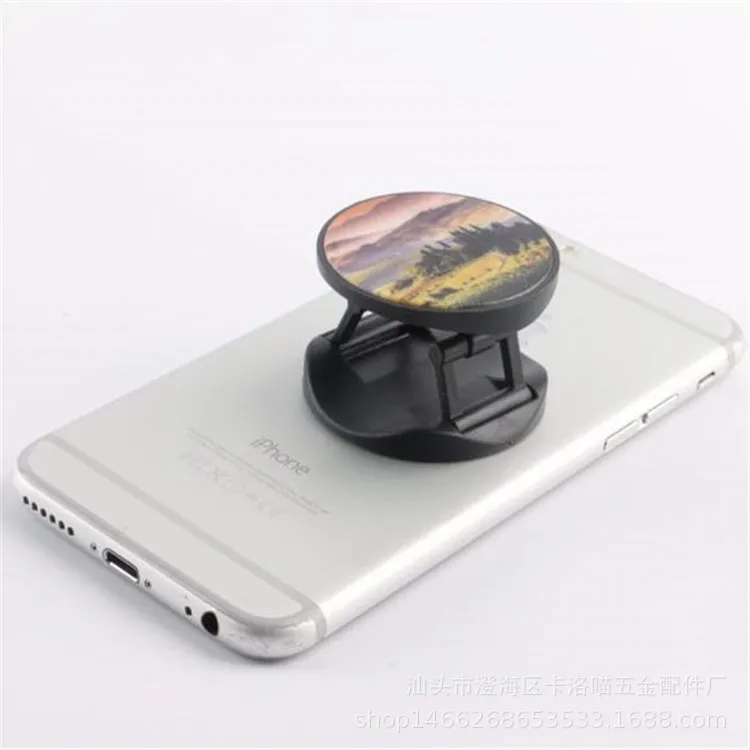 Держатель для девочек красивый цветочный узор розетка милый телефон расширение сцепление автомобильное крепление гнездо для iPhone 6 7 8 huawei Xiaomi