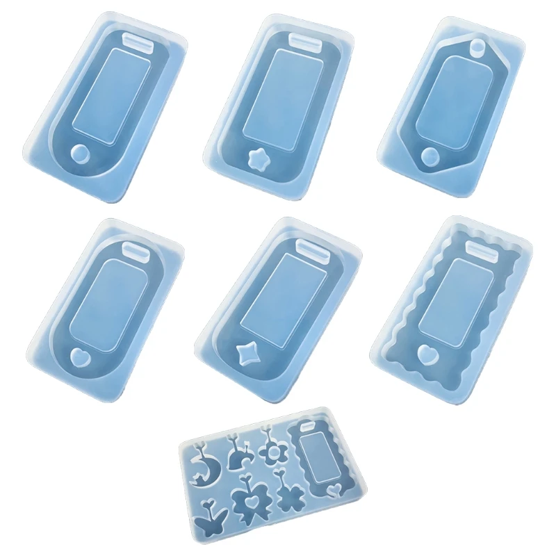 Hanging Listed Epoxy Resin Mold Label Tag Silicone Mould DIY Crafts Jewelry Keychain Pendant Casting Tool | Украшения и