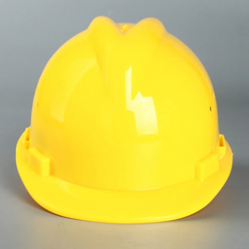 Safety Helmet Warehouse Worker Hard Hat Breathable Plastic Insulation Material