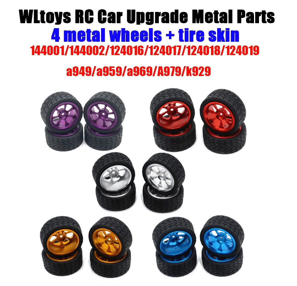 

Wltoys 124016-17-18 124019 144002-01 1 / 18 Remote Control Vehicle Metal Upgrade Hub（226）