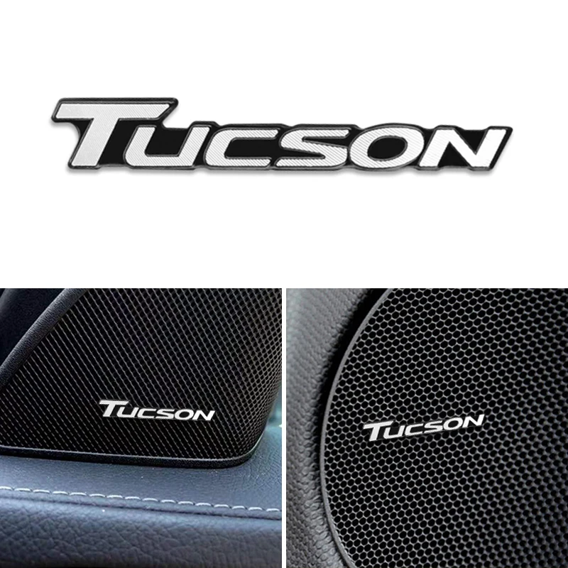 4 шт. автомобильный Стайлинг автомобиля аудио украшение подходит для hyundai Tucson Solaris