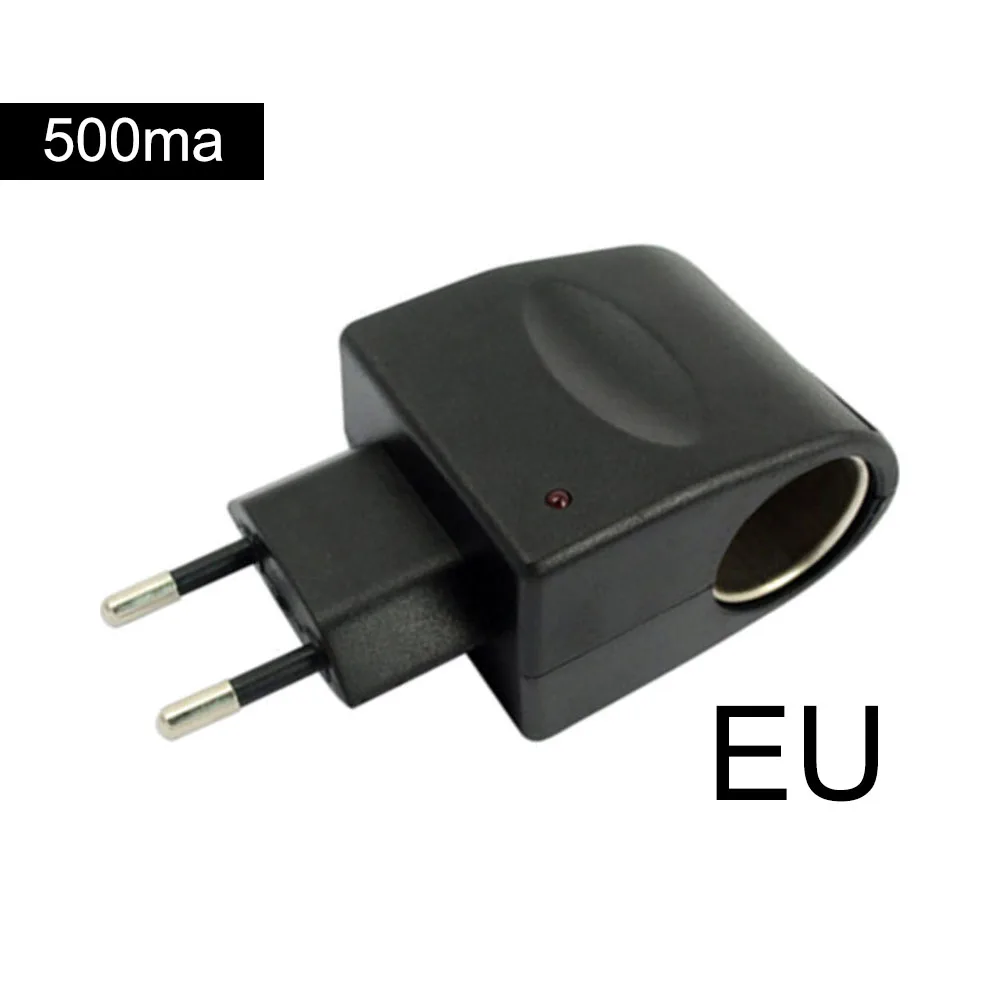 12V DC Car Power Adapter Car Cigarette Lighter 220V AC To Socket
