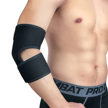 

1PCS Elbow Support Brace Elastic Gym Sport Protective Pad Sweat Sport Strap for Tendonitis