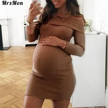Cheap A new solid color shoulder dress for pregnant women Pregnant dresses vestidos para embarazada 2019 plus size maternity dresses Cheap A new solid color shoulder dress for pregnant women Pregnant dresses vestidos para embarazada 2019 plus size maternity dresses