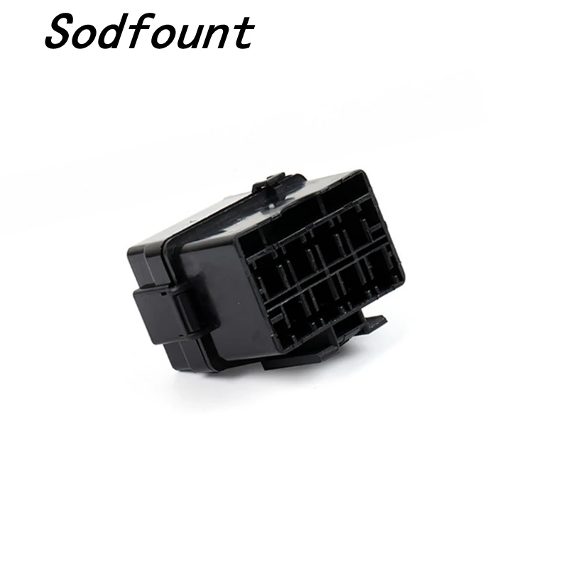 1set 4 Way Relay Fuse Box Assembly With 8pcs Terminals Car Insurance Holder Automotive Circuit Controller Box fuse holder fuse boxes car fuse holder