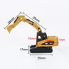 N scale Train railway 1/160 Excavator Engineering Vehicle Miniature    Truck railroad container 4