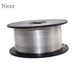 Fil à noyau de Flux en acier au carbone, 0.8MM/1.0MM, fil auto protégé, 1KG, outil de soudage, fil de soudure Mig sans gaz 