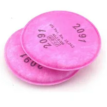 20 штук сажевый фильтр хлопок P100 Применение газа для Краски респиратор 6200/6800/7502 Противопылевой респиратор Fliters