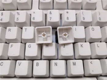 

PS2 tenkeyless 87 mechanical keyboard PBT keycap kailh mx brown blue TKL game keyboard white backlit