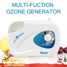Пищевой озоновый генератор, водный воздушный стерилизатор для приготовления пищи, озоновый очиститель 400мг/ч, Функция синхронизации, фруктовый микро компьютерный контроль
