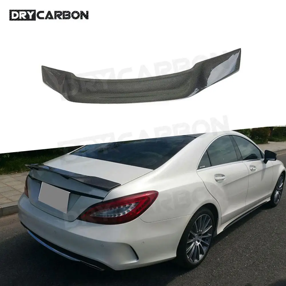 Рифленые клюшки из углеродного волокна для Benz CLS Class W218 CLS300 CLS350 CLS500 CLS550 CLS63 Sedan 2012-2017
