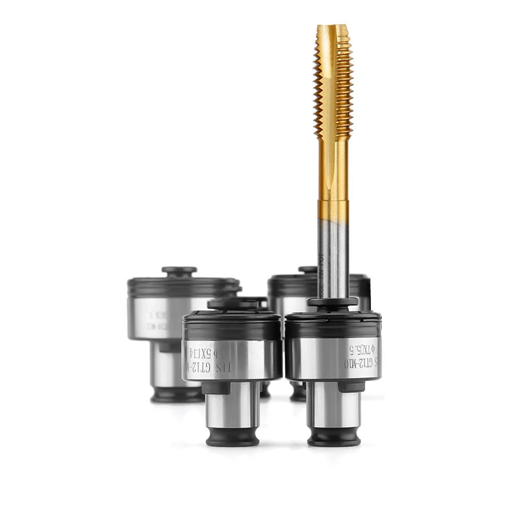 ISO/DIN/JIS Standard GT12 Tapping Collet Chuck M3/M4/M5/M6/M8/M10/M12/M14/M16 Pneumatic Machine Tool Holder Overload Protection