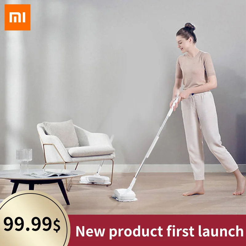 Xiaomi Dreame CC Mop очиститель ручной беспроводной Электрические мойки влажной уборки подметания одна интеллектуальная Чистящая машина