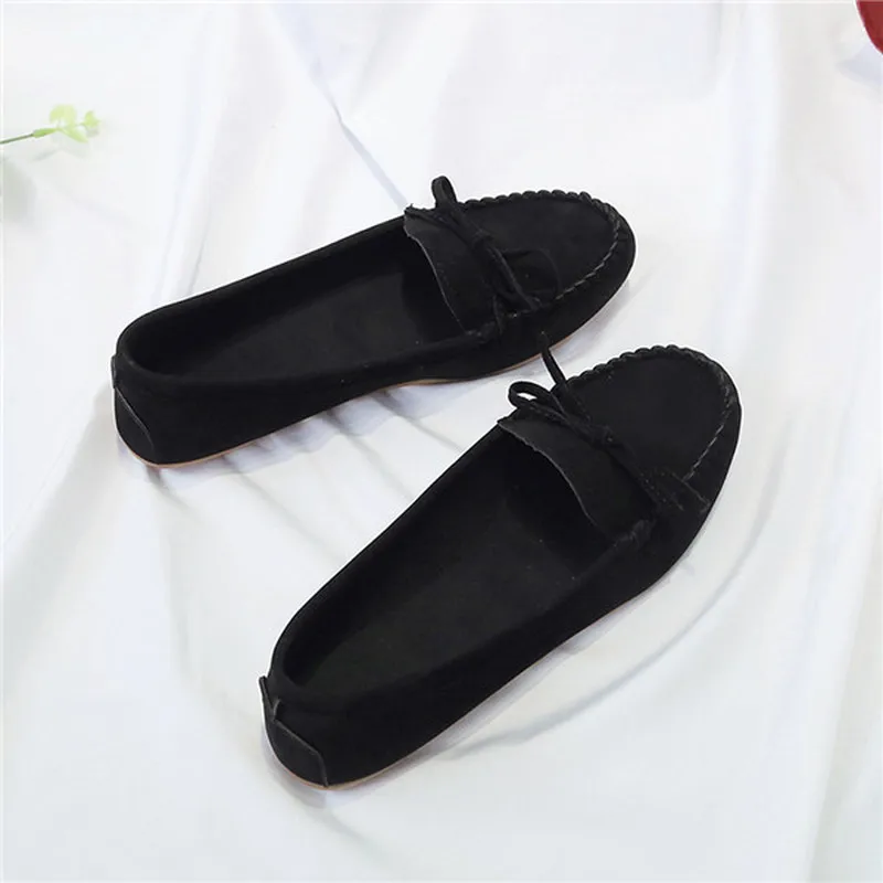 

Quality Women Flats Shoes Loafers Candy Color Slip on Flat Shoes Ballet Comfortable Ladies Shoe Zapatos Mujer Plus Size 35-43
