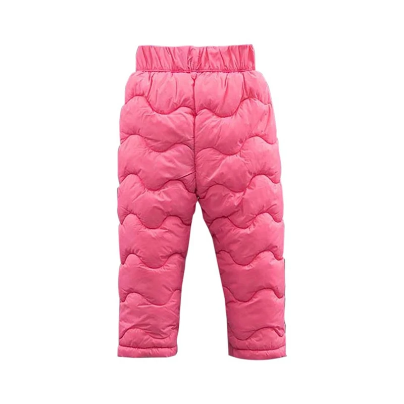 Милые зимние штаны для мальчиков; Детские теплые леггинсы; детские штаны для маленьких мальчиков; Зимние Детские Пуховые теплые брюки для девочек; одежда