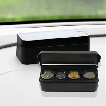 

Car Coin Storage Case Holder Container Vehicle Money Wallet Piggy Bank