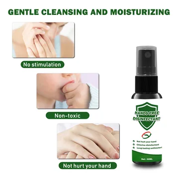 

Quick-Dry 99.99% Antibacterial Hand Sanitizer Gel Portable Waterless Hand Gel Effective Disinfection Gel