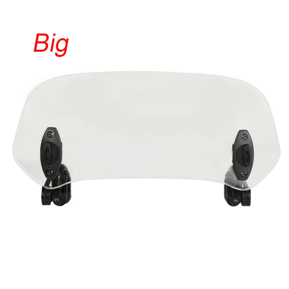 white Для DUCATL 996/996B/SPS/R 1999-2009 HOND NSR250 MC 18 21 22 19 1988-2008 универсальный мотоцикл Регулируемый ветровой щиток - Цвет: white