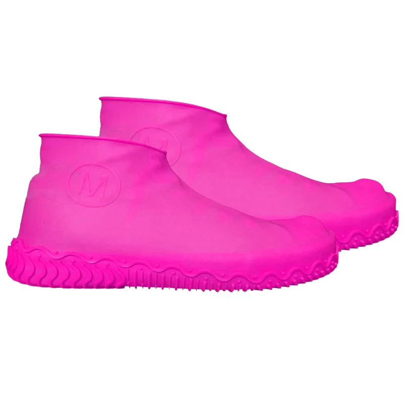 1 пара переносных водонепроницаемых чехлов для обуви, прочные уличные непромокаемые походные Нескользящие силиконовые чехлы для обуви, аксессуары для дома