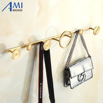 

Brass Antique Brushed Clothes Hook Bathroom Hardware Robe Hooks Hat Bag Door Hook