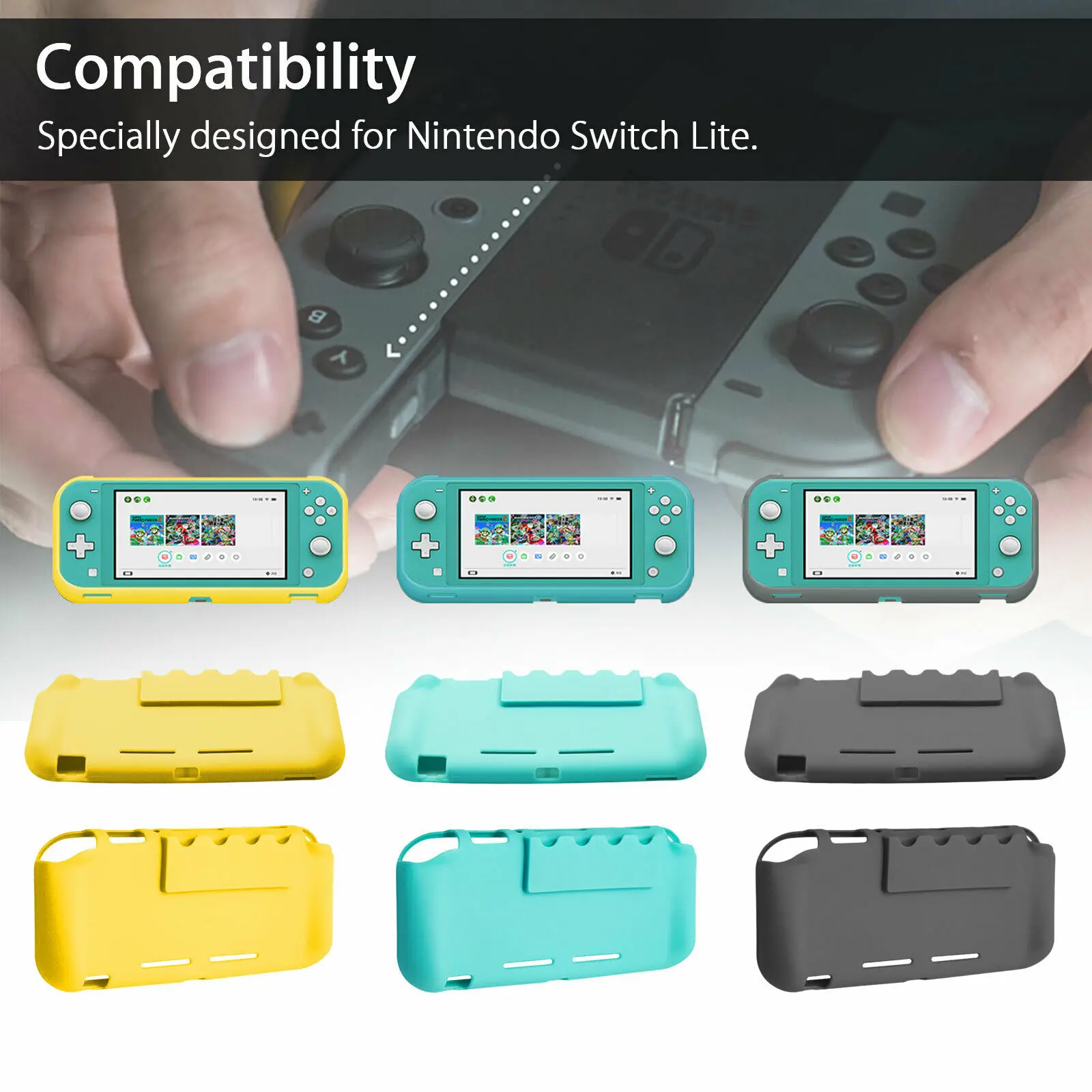 Для nintendo Switch Lite нескользящий чехол Защитная пленка для экрана