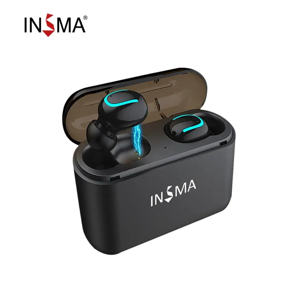 TWS наушники INSMA с поддержкой bluetooth 3500 5 0 мАч|Наушники и гарнитуры| |