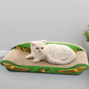 

Luxury Pet Cat Scratch Board Pad Comfortable Cat Kitten Sofa Bed Cats Claws Care Toys Grinding Nail Scraper Mat Mattress