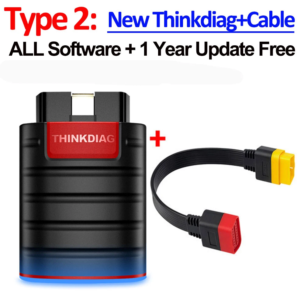 car battery trickle charger Thinkcar Thinkdiag Old Version All System Software Free 1Year Car Diagnostic Tool Bluetooth OBD2 Scanner Easydiag Thinkdiag Mini high quality auto inspection equipment Code Readers & Scanning Tools