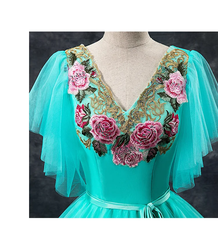Свадебное кружевное платье с аппликацией, пышное платье, Vestidos De Debutantes, v-образный вырез, длина до пола, вечернее платье, Robe De Quinceanera