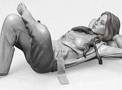 

1:20 Resin Figure Model Kit Unassambled Unpainted G542 (about 80mm)