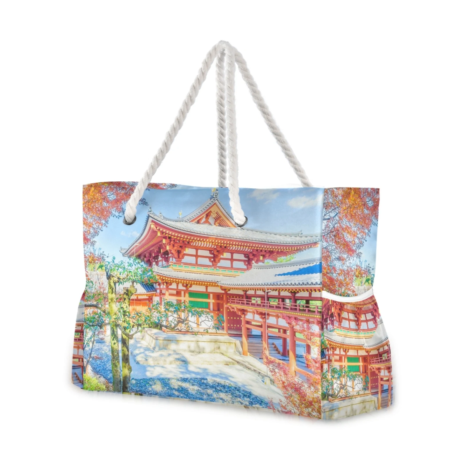 Fashion Waterproof Handbag Beach Bag Large Capacity Handbag Women Casual Tote Bags Nylon Tote Custom Pattern Shoulder Beach Bag| | - AliExpress