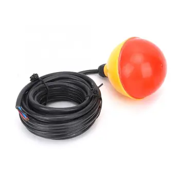 

HT-M15-17 4m Cable Type Float Switch Round Liquid Fluid Water Level Controller Sensor Floating Switch