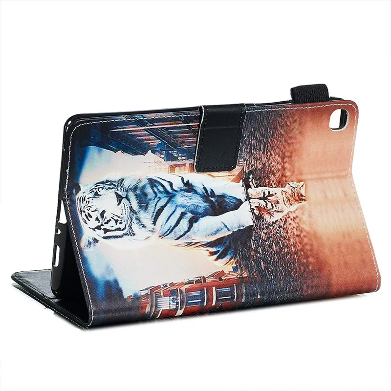 Wekays Coque для samsung Tab A 8," мультяшный кожаный чехол Fundas для samsung Galaxy Tab A 8,0 P200 P205 P207 чехол