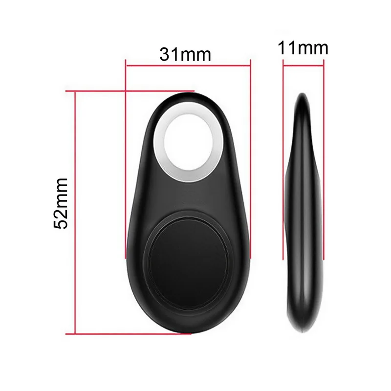 Mini Smart Bluetooth GPS Tracker Locator Alarm Wallet Finder Key Keychain Pet Tracker Child Carphon phone Anti Lost Remind