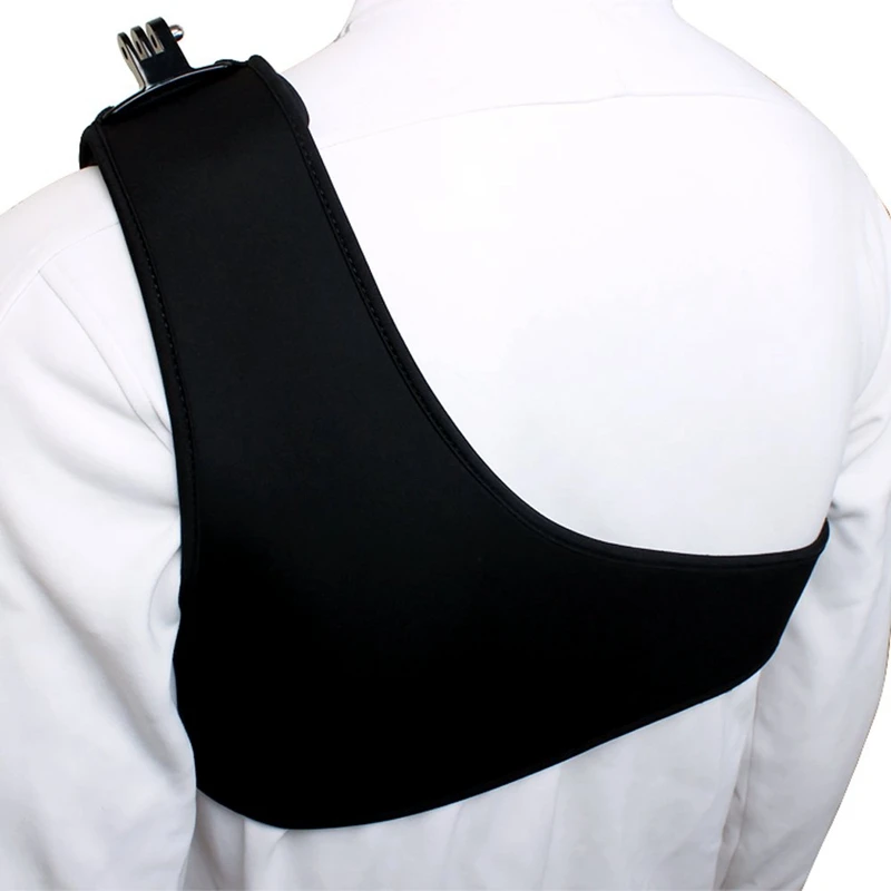 AMS-ingle плечевой широкий ремень крепление нагрудный ремень Адаптер для Gopro Hero 1 2 3 3+ камера
