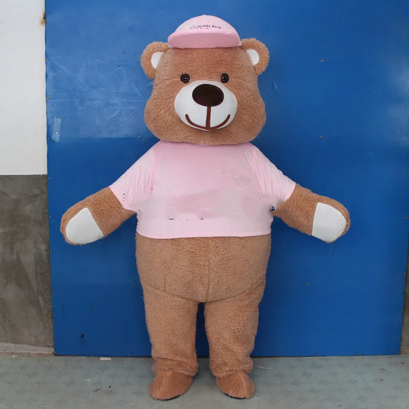 Bear Mascot Costume Suits Cosplay Party Game Dress Outfits Clothing Christmas Promotion Carnival Xmas Easter Adults Fursuit