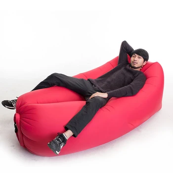 

Outdoor Camping Inflatable Sofa Lazy Bag 3 Season Ultralight Down Sleeping Bag Air Bed Inflatable Sofa For Beach Travel X63A