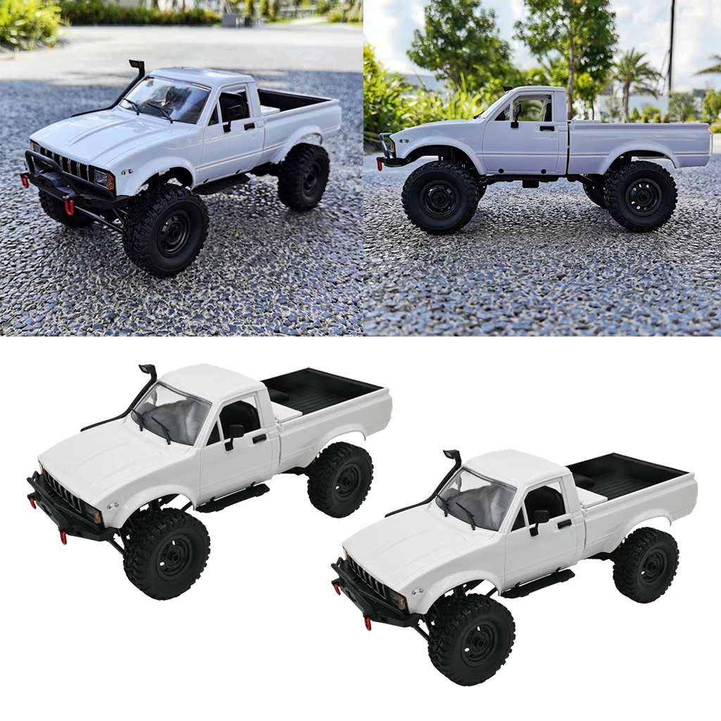 rc car hobby shop near me 1:16 Scale WPL C24 2.4G DIY RC Car KIT 4WD Remote Control Crawler Buggy Moving Machine Kids Toys RC Cars cheap