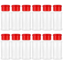 12 шт. бутылки для специй Премиум Удобная бутылочка, бутылка для специй, стойка для хранения специй олова для Кухня перец приправа для барбекю