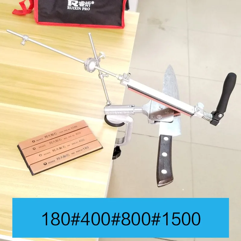 Система заточки ножей Профессиональная точилка для ножей с фиксированным углом заточка камня заточка машины