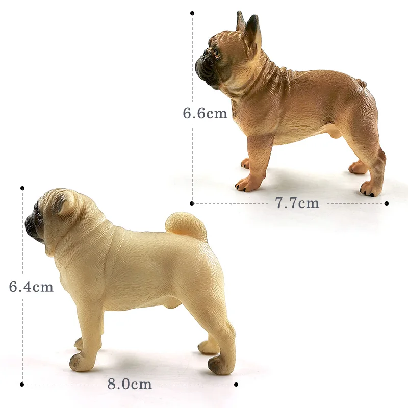 Charming Bulldog Figurine - Miniature Home Decor & Fairy Garden Accessory