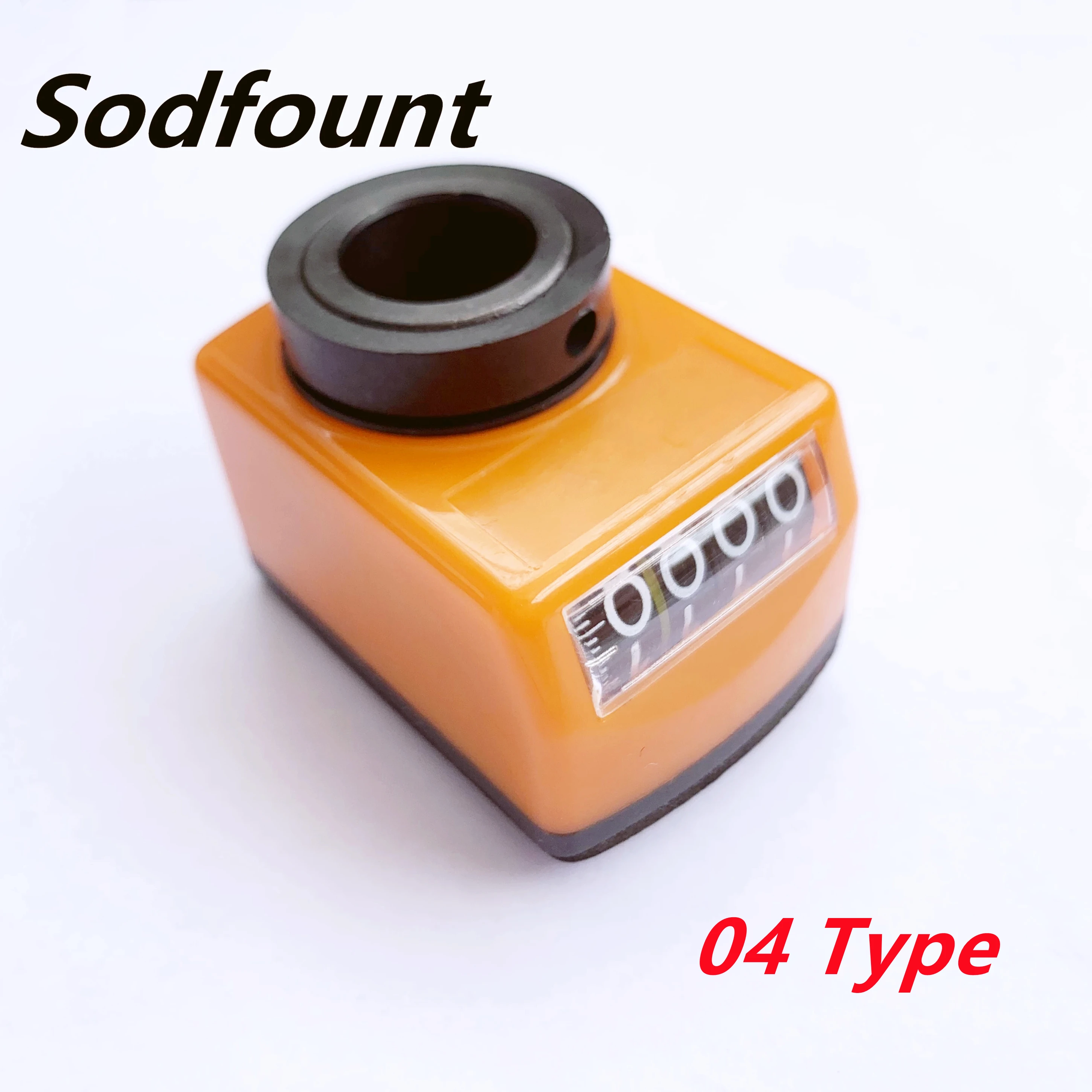 Lathe Spare Part Vertical Clockwise 0-9999 Range 04 type Digital Position Indicator for Lathe bore 14mm Position indicator Counter
