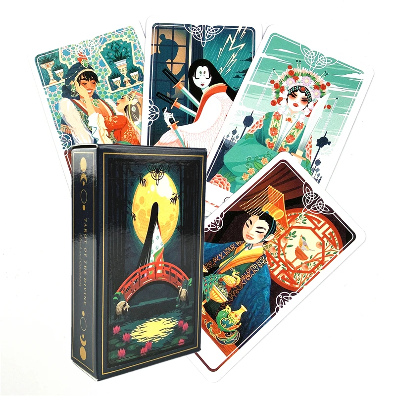 

Tarot of the Divine A Deck and E-Guidebook Inspired by Deities Folklore and Fairy Tales from Around the World Tarot Cards Game