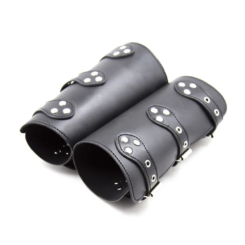 

Adult Games Arm Bondage Handcuffs Slave Restraints BDSM Toys Erotic Sex Tools For Couples Women Fetish Leather Hand Cuffs