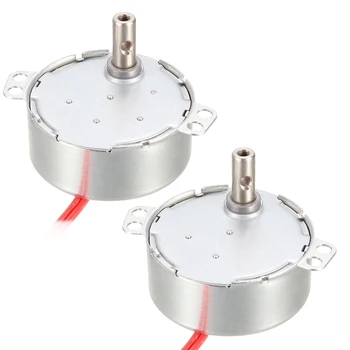 

uxcell Synchronous Motor AC 12V 0.9-36RPM 50-60Hz CCW/CW 4W Turntable Gear Box for Microwave Oven for Hand-Made