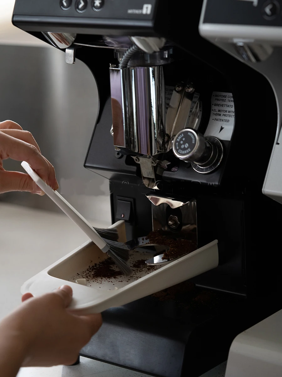  1pc coffee powder espresso machine maker work desk Bar counter cleaner tools set with replaceable b