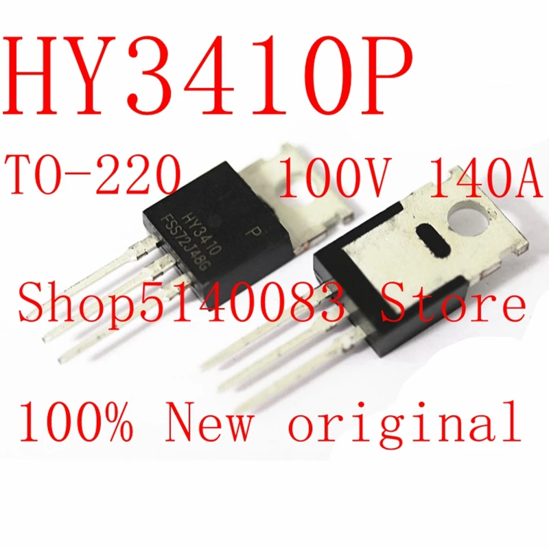 10 шт. 100% Новый оригинальный импортный HY3410 HY3410P TO-220 MOS FET 100V 140A | Электроника